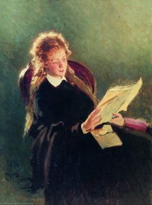 Reading Girl — Ilya Yefimovich Repin