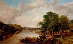 View Of The Trent At Wilford, Nottingham — Benjamin Shipham