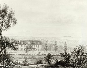 View Of The Residence Of John Adams And Of John Quincy Adams Presidents Of The United States — Eliza Susan Morton Quincy, Realism