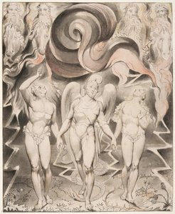 Illustration To Milton`s Paradise Lost — William Blake, Romanticism