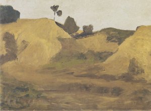 Sand Dune In Weyerberg — Paula Modersohn-becker