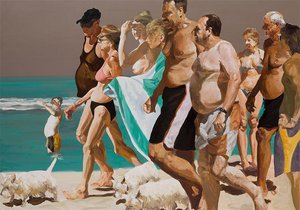 Scenes From Late Paradise The Parade — Eric Fischl