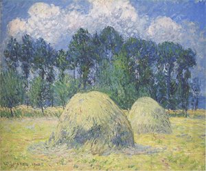 Haystacks — Gustave Loiseau