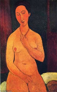Untitled (2320) — Amedeo Clemente Modigliani, Italian Expressionism