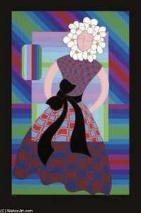 Blomsterflicka — Victor Vasarely, Op-art
