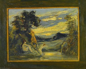 Two Women Bathing