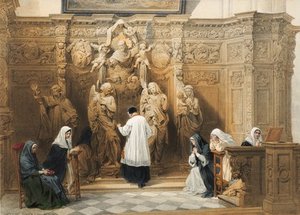 Confessional Church Of St. Paul — Louis Haghe