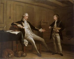 Captain John Bentinck (1737–1775), And His Son, William Bentinck (1764–1813) — Mason Chamberlin The Elder