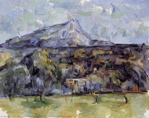 Mont Sainte-victoire Seen From Les Lauves — Paul Cézanne