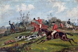 Fox-hunt, The Death — Samuel Henry Gordon Alken
