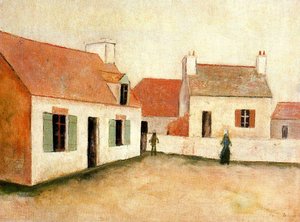 House On The Isle Of Ouessant, Brittany — Maurice Utrillo