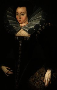Portrait Of A Lady In Court Dress — Marcus The Younger Gheeraerts