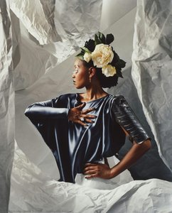 Sharon With Peonies — Neeta Madahar