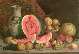 Still Life With Watermelon — Hüseyin Zekai Pasha