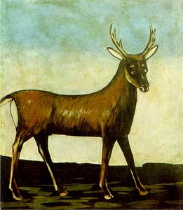 Deer — Niko Pirosmani