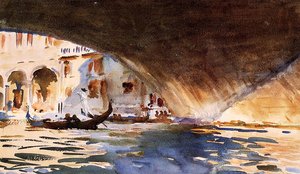 Under The Rialto Bridge — John Singer Sargent