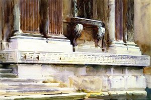 Palazzo Grimani (also Known As Base Of A Palace) — John Singer Sargent