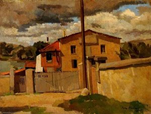 House On The Seine — Percy Frederick Horton