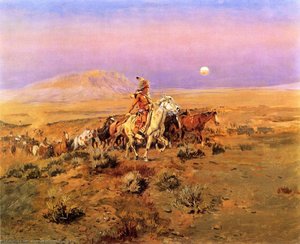 The Horse Thieves — Charles Marion Russell