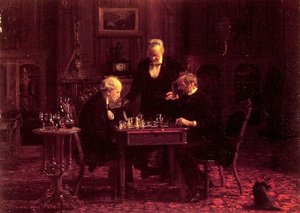 The Chess Players — Thomas Eakins