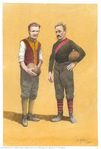 Watercolour, J Worrall & A Thurgood — Robert Roger Ingpen Am, Frsa, Historical Illustration