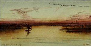 Melawi, Nile Valley — Edward Lear