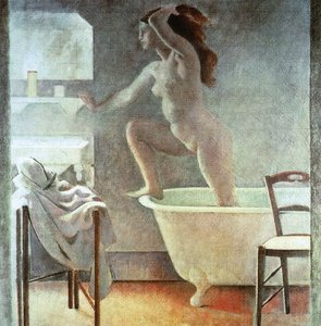 Leaving The Bath — Balthus