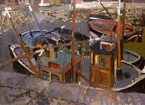 Boats, Gourdon — William Bill Alexander