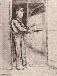 Man With Winnow — Vincent Willem Van Gogh