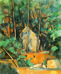 The Cistern In The Park At Chateau Noir — Paul Cézanne, Post-impressionism