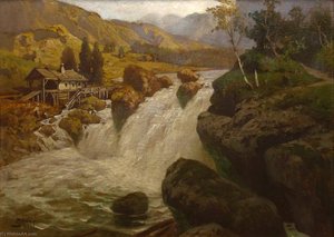 Mill at a River