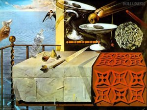 Still Life Fast Moving — Salvador Dalí