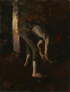 The Peat Baker — John Singer Sargent