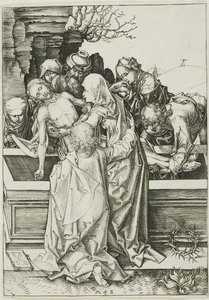 The Entombment — Martin Schongauer