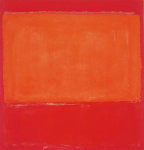 Orange And Red On Red — Mark Rothko, Color Field Expressionism