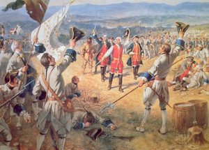 The Victory Of Montcalms Troops At Carillon — Henry Alexander Ogden
