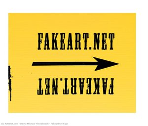 Fakeartnet Sign — David Michael Hinnebusch