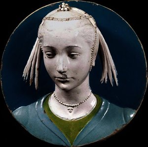 Tondo Portrait of a Lady
