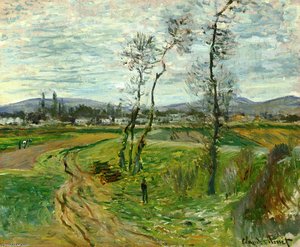 Gennevilliers Plain — Claude Monet, Impressionism