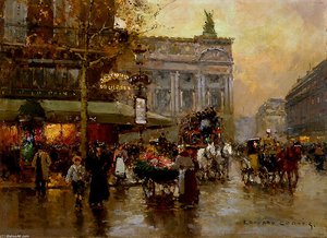 Caf De La Paix, Paris — Edouard Cortès