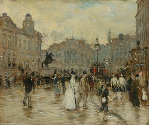 Princess Street, Edinburgh — Jean-françois Raffaelli