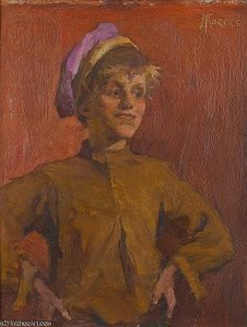Portait Of A Young Boy — Elizabeth Adela Stanhope Forbes