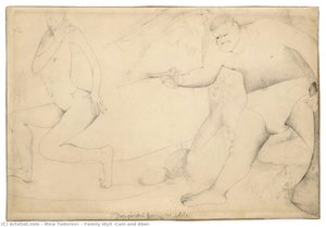 Family Idyll (cain And Abel) — Mica Todorović