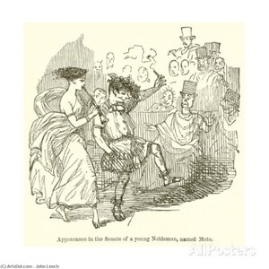 Appearance In The Senate Of A Young Nobleman, — John Leech