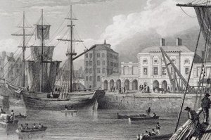 The Custom House — William Henry Bartlett