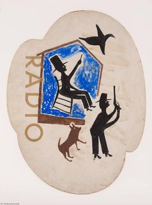 Untitled (radio) — Bill Traylor