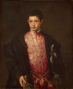 Portrait Of Ranuccio Farnese — Titian Ramsay Peale Ii, Renaissance Revival