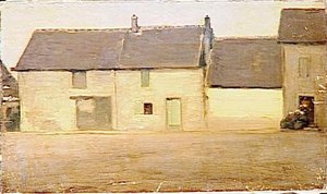 Maisons Dans Un Village — Theophile Alexandre Steinlen