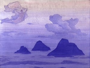Higher Than The Mountains — Nicholas Roerich, Symbolism