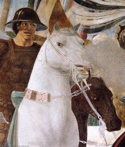 5. Constantine's Victory Over Maxentius (detail) (16) — Piero Della Francesca, Renaissance